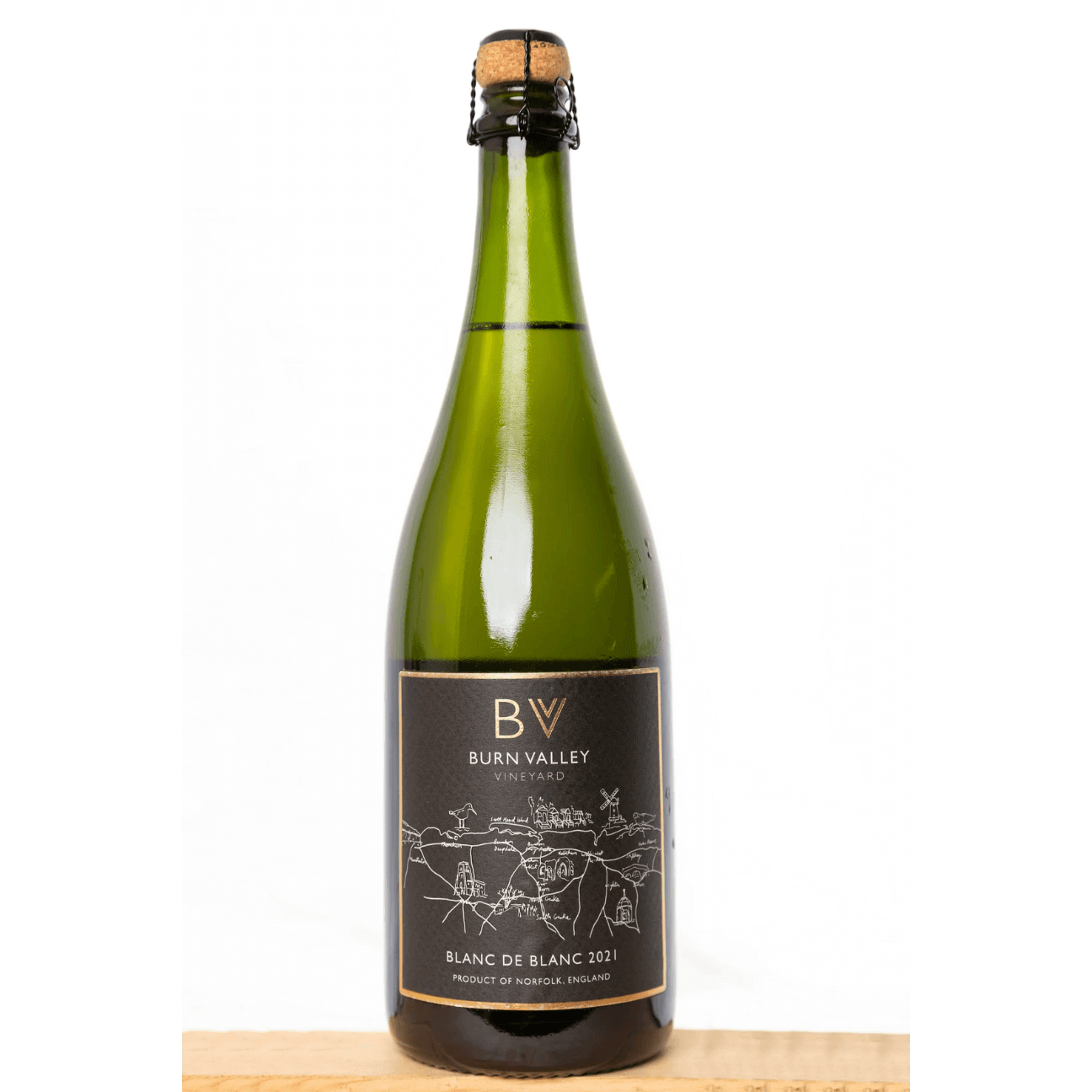 Burn Valley Blanc de Blanc 2021 (6 Bottles) Fakenham, Norfolk