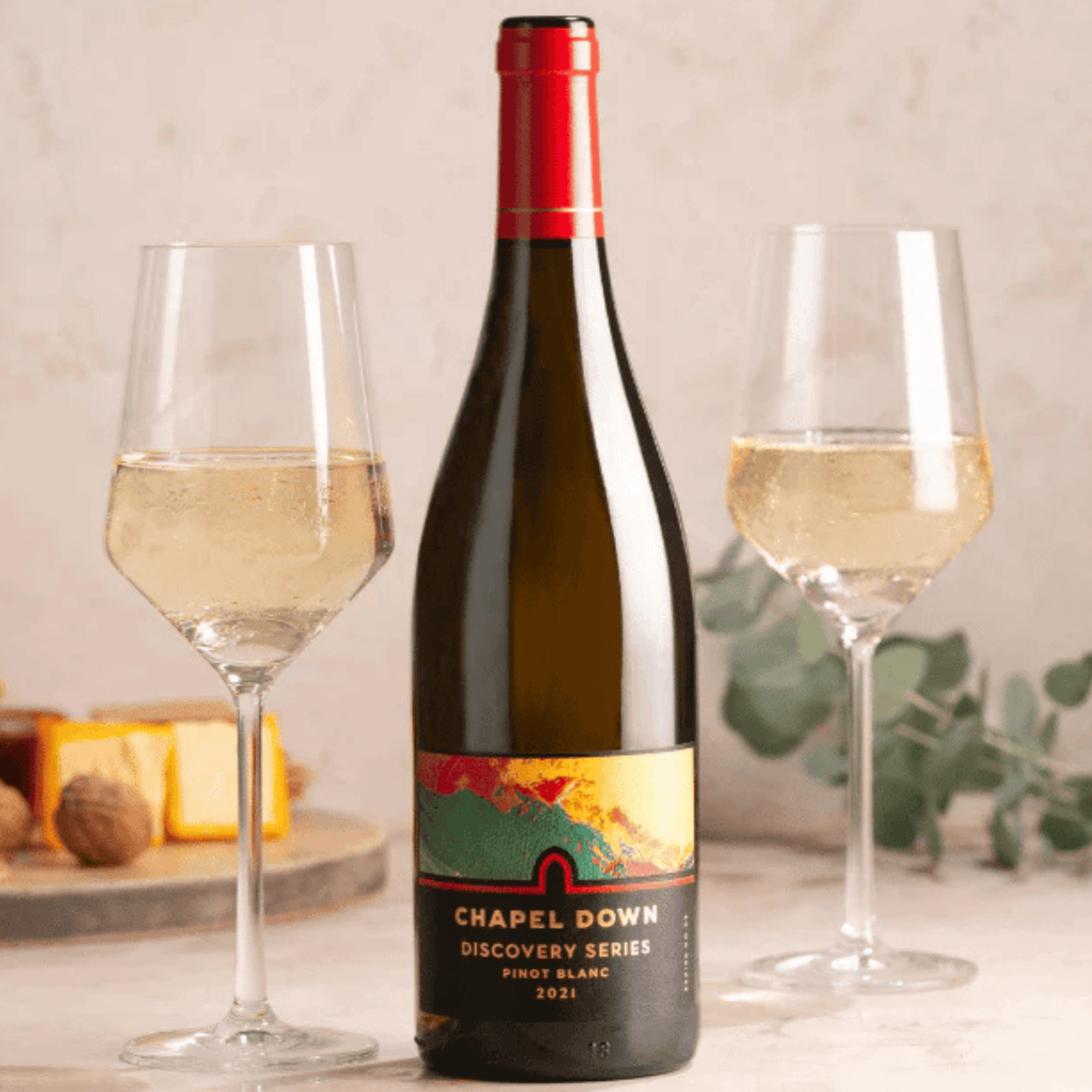 Chapel Down Discovery Series Pinot Blanc 2021 (6 Bottles) Tenterden, Kent, England