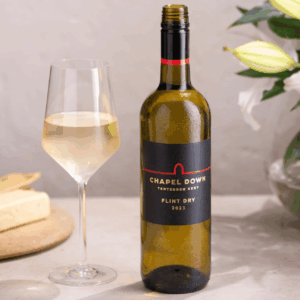 Chapel Down Flint Dry White Blend 2023 (6 Bottles) Tenterden, Kent, England