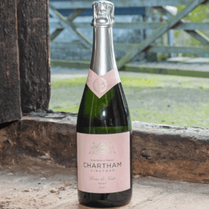 Chartham Rosé de Noir Sparkling 2021 (6 Bottles) Canterbury, Kent, England