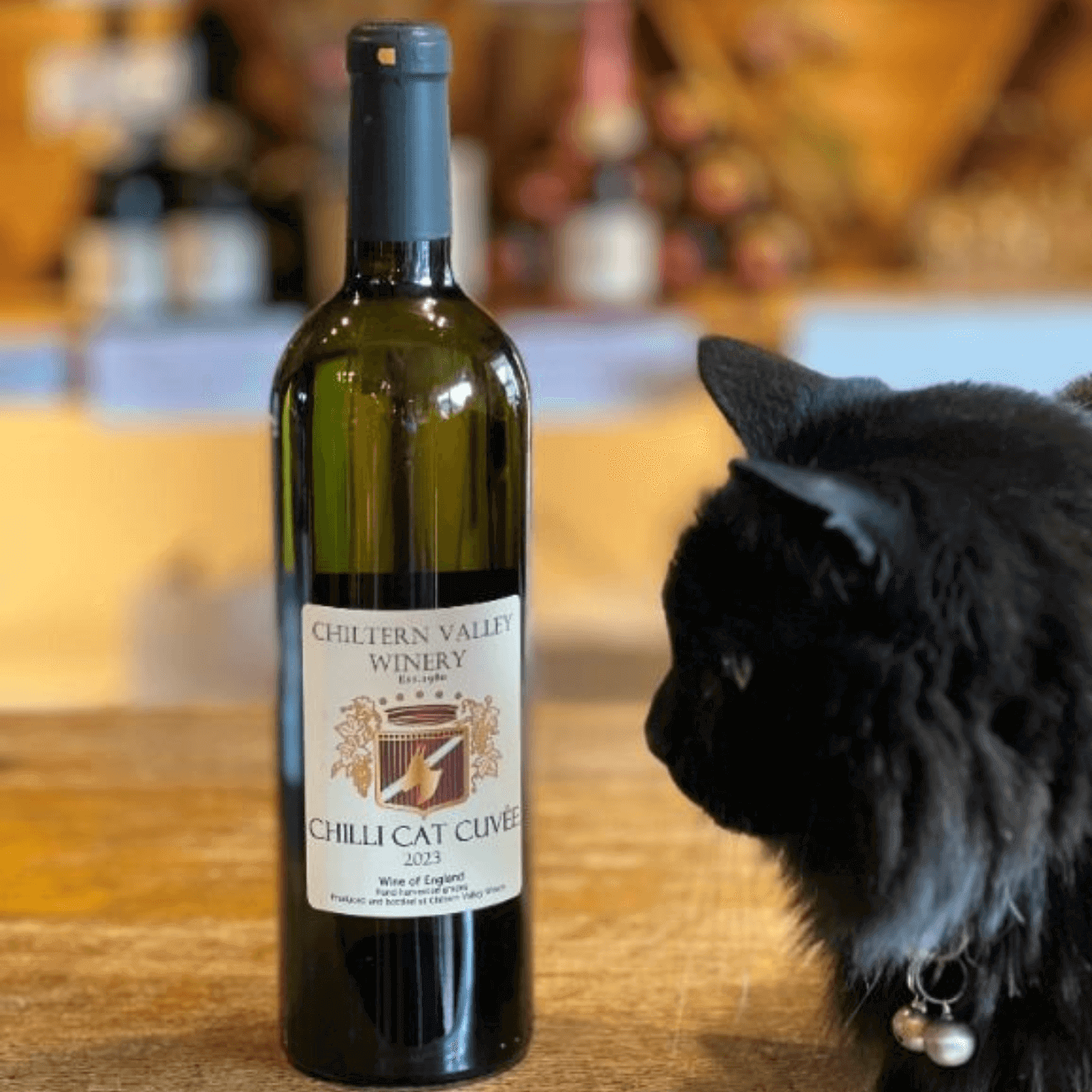 Chiltern Valley Chilli Cat Cuvée 2023 (6 Bottles) Henley-On-Thames, Oxfordshire, England