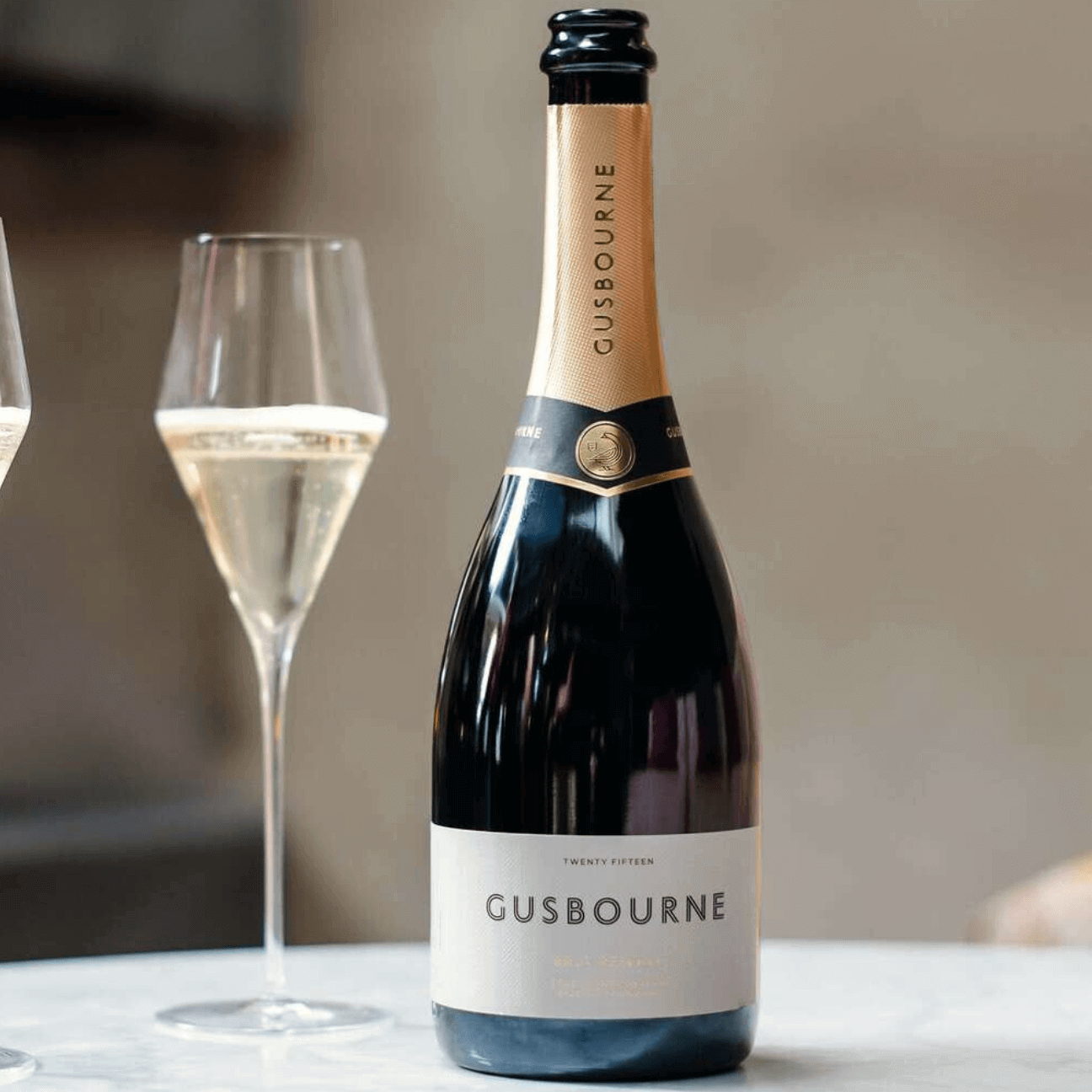 Gusbourne Brut Reserve 2021 (6 Bottles) Appledore, Kent, England