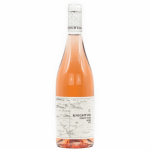 Knightor Winery Pinot Noir Rosé 2022 (6 Bottles) St Austell Bay, Cornwall, England