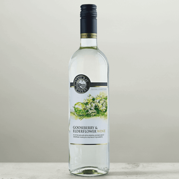 Lyme Bay Gooseberry & Elderflower Wine (6 Bottles) Axminster, Devon, England
