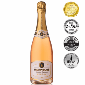 Meophams Phoenix Brut Rosé  2019 (6 Bottles) Meopham, Kent, England
