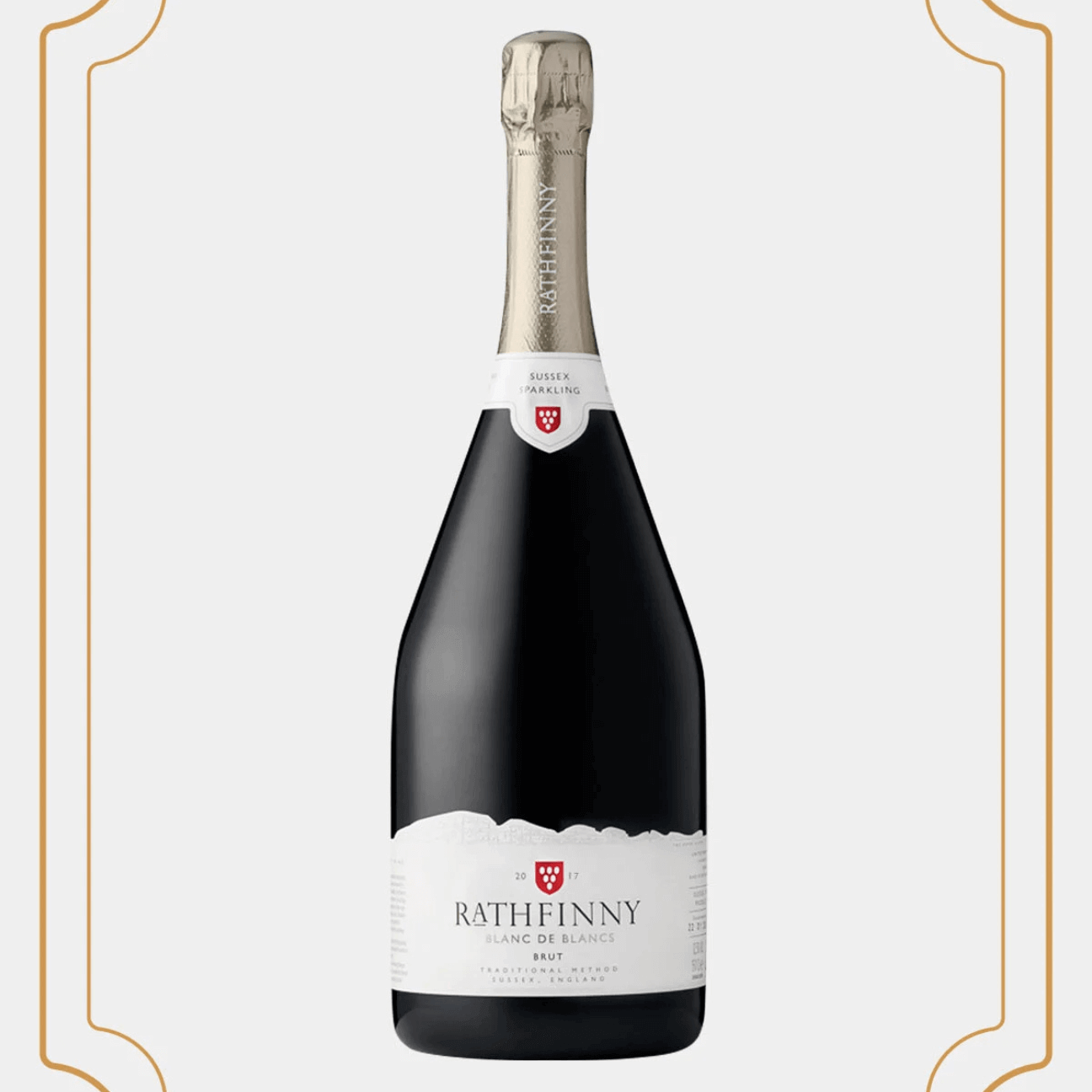 Rathfinny Blanc de Blancs 2019 (6 Bottles) Polegate, East Sussex, England