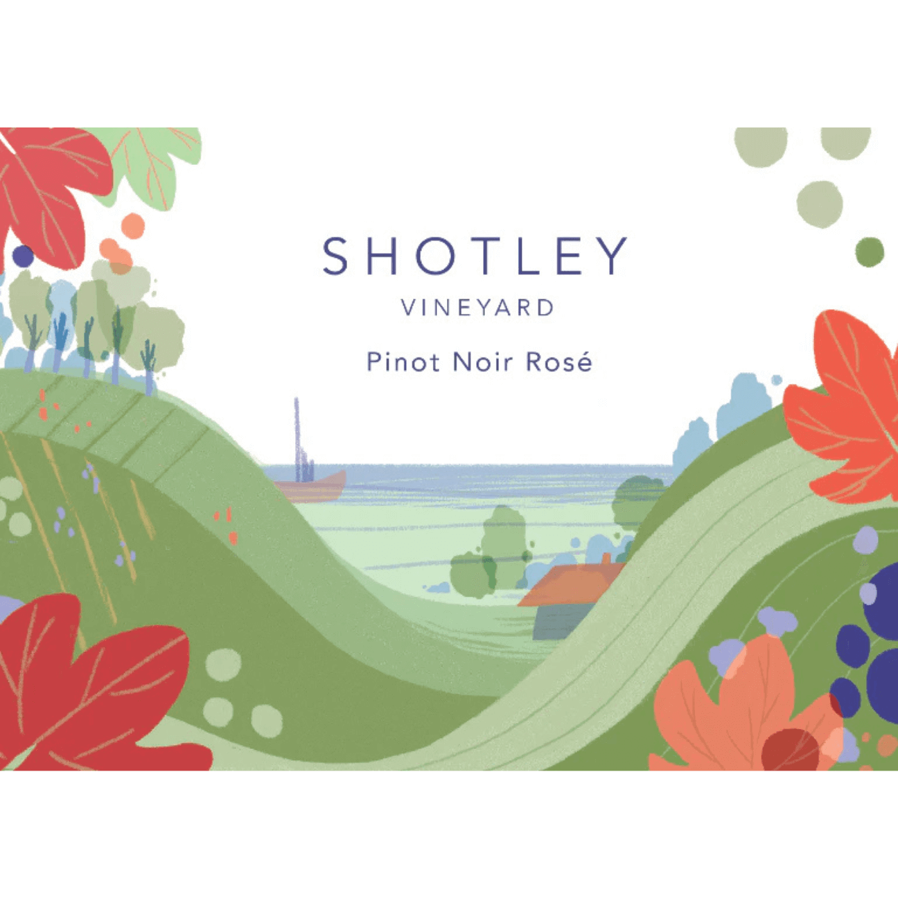 Shotley Vineyard Pinot Noir Rosé 2023 (6 Bottles) Ipswich, Suffolk, England - Image 11