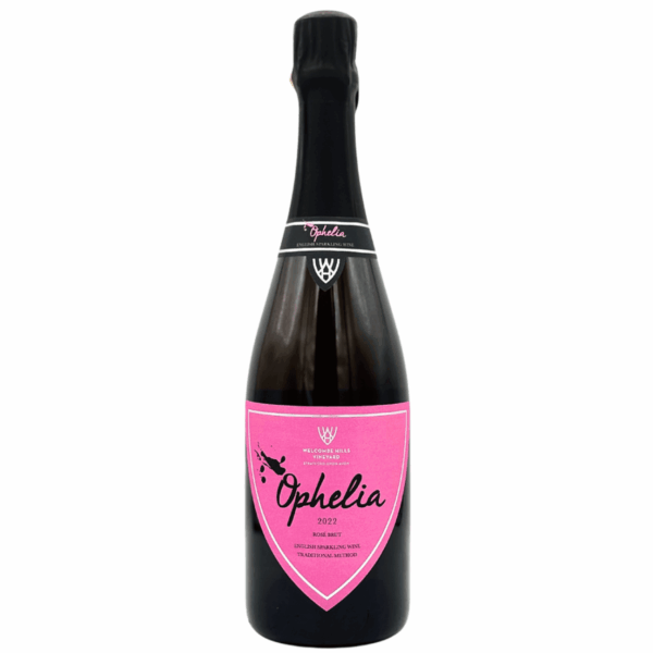 Welcombe Hills Ophelia Brut Rosé 2022 (6 Bottles) Stratford-upon-Avon, Warwickshire, England